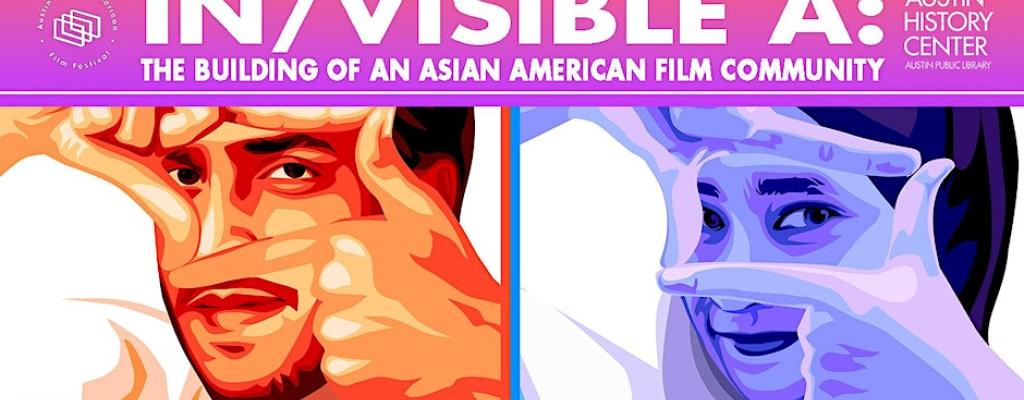 promotional graphic featuring Asian American filmmakers